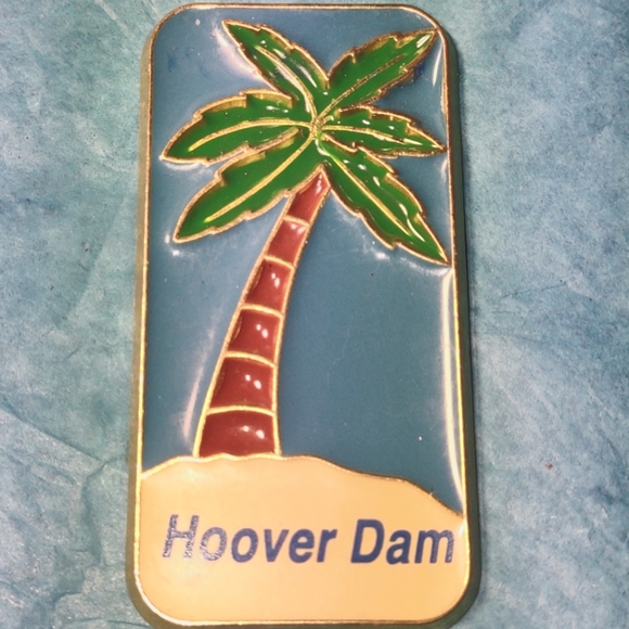 Hoover dam vintage magnet